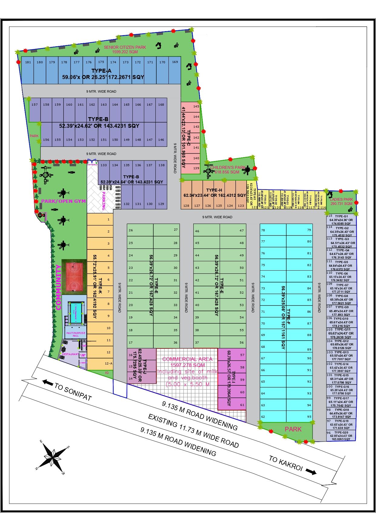 Project Plan for Deen Dayal Affordable Plots