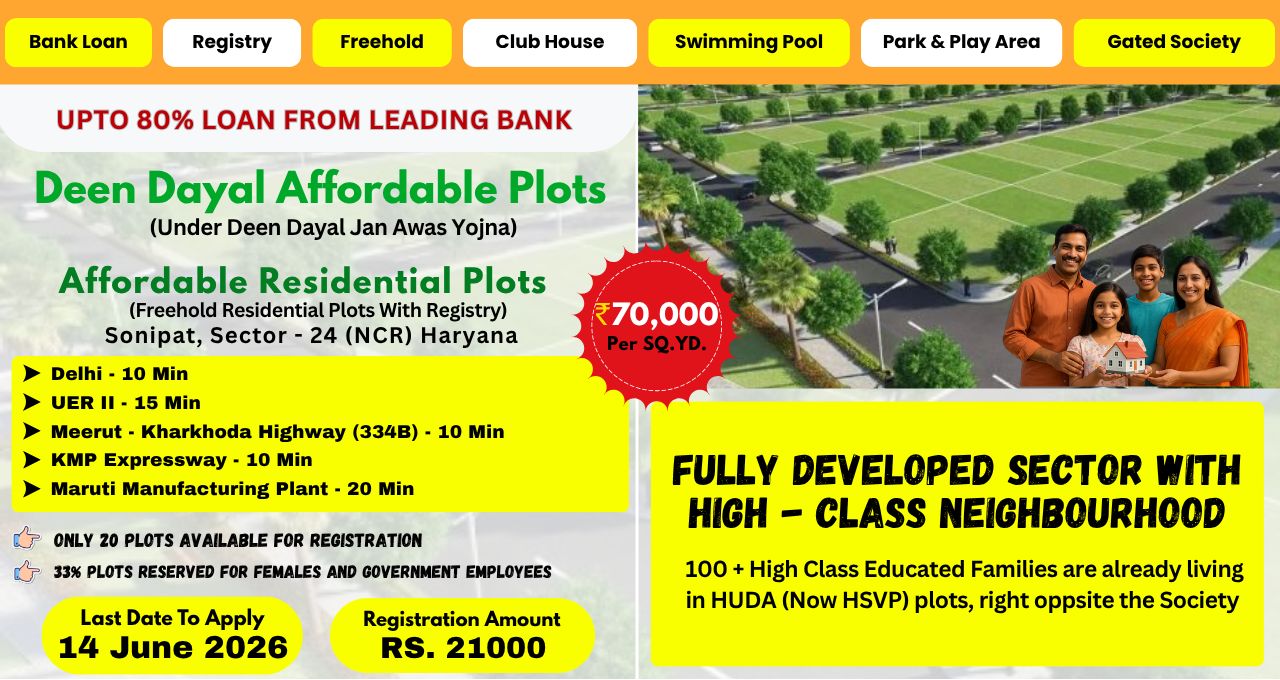Deen Dayal Affordable Plots